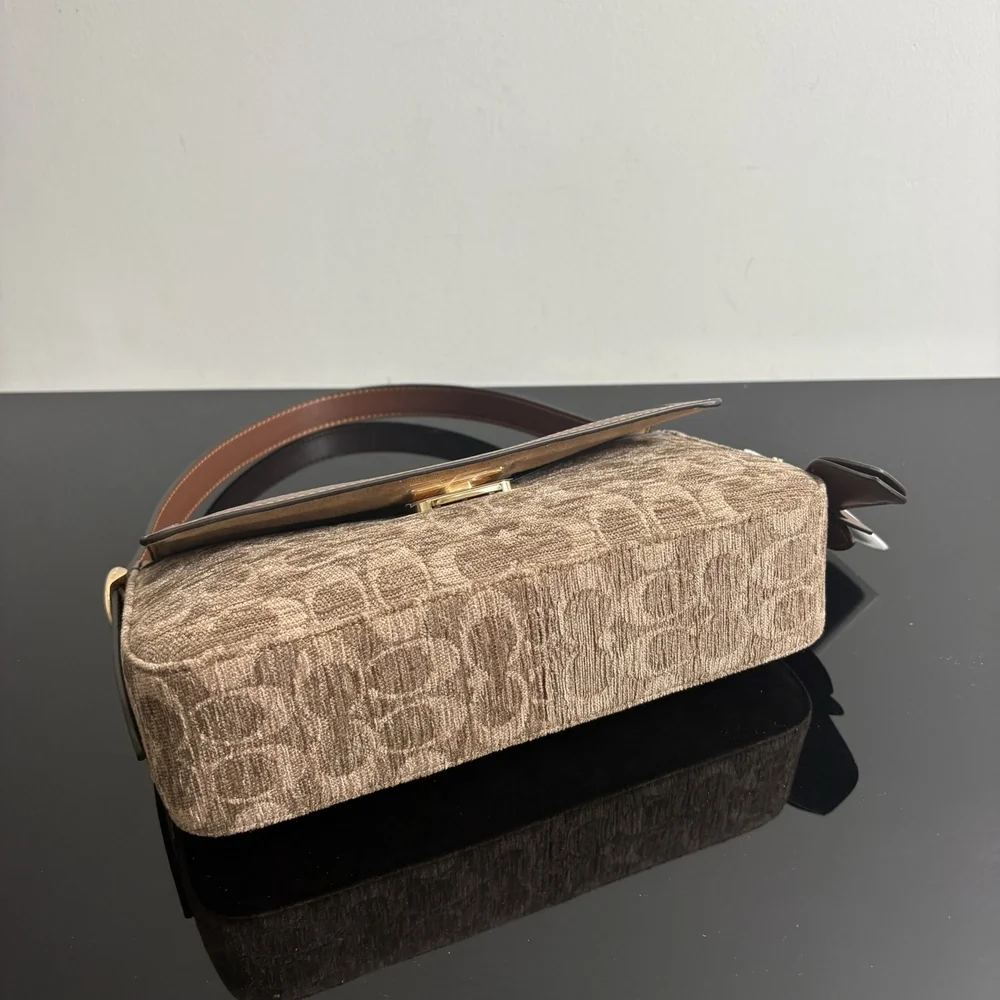 Coach flap shoulder bag and underarm bag